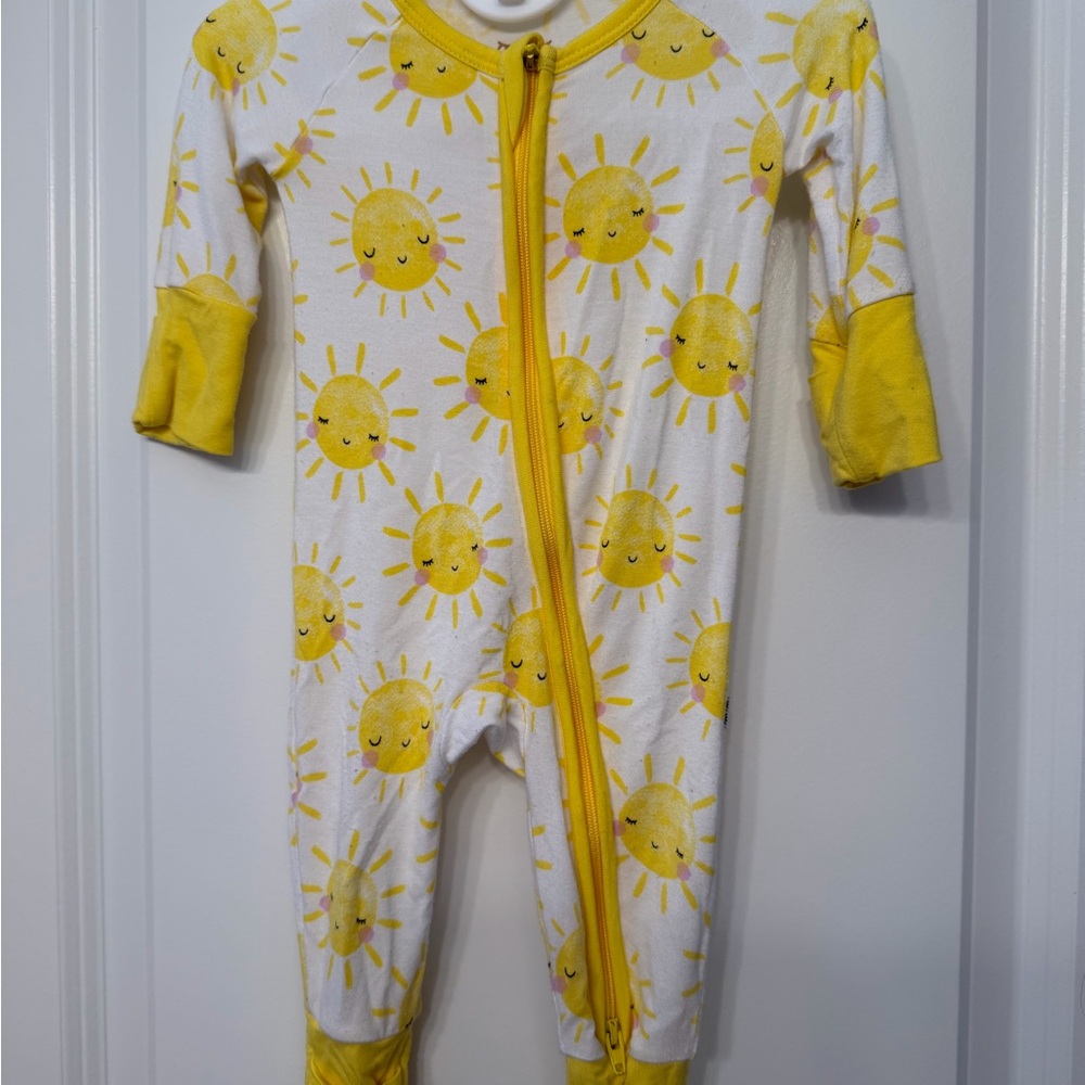 Little Sleepies Sunshine Newborn zippy pajamas